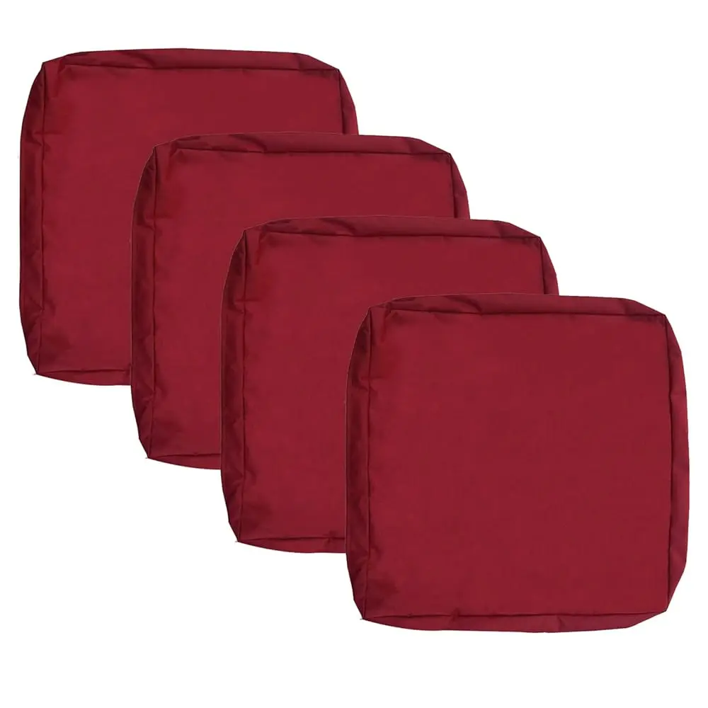 

Outdoor Patio Cushion Covers Replacement 24X22X4 H 4Pa Patio Furniture Cushion Seat Cover Waterproof Washable Sofa Couch Chair