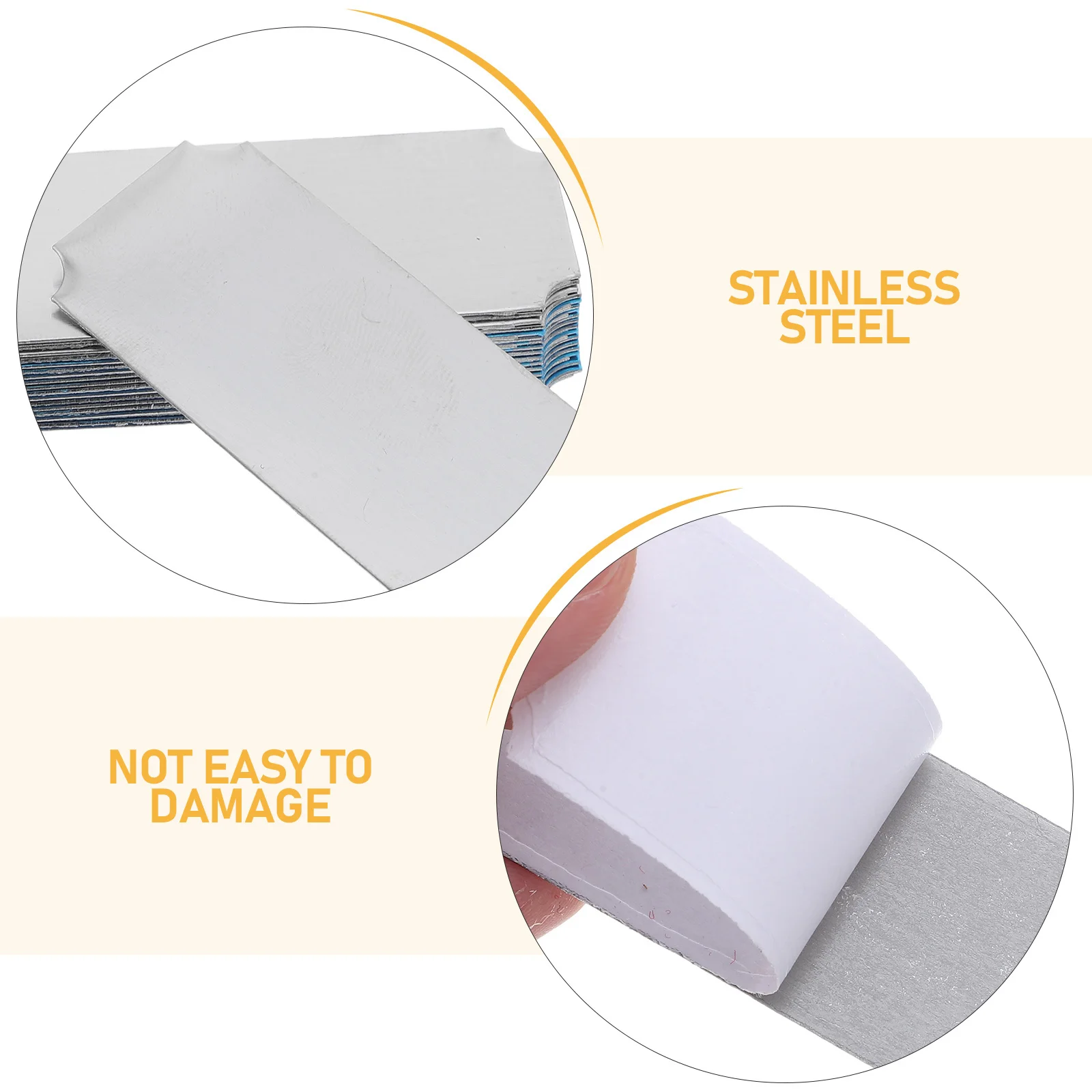 20 шт., именные бирки из нержавеющей стали, пустые прямоугольные металлические пластины для офисного стола, значок учителя в классе сотрудника, многоразовый