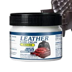 Leather Furniture Conditioner Leather Restoration Cream Deep Nourishing And Refurbish Coating For Leather Couches Car Seats