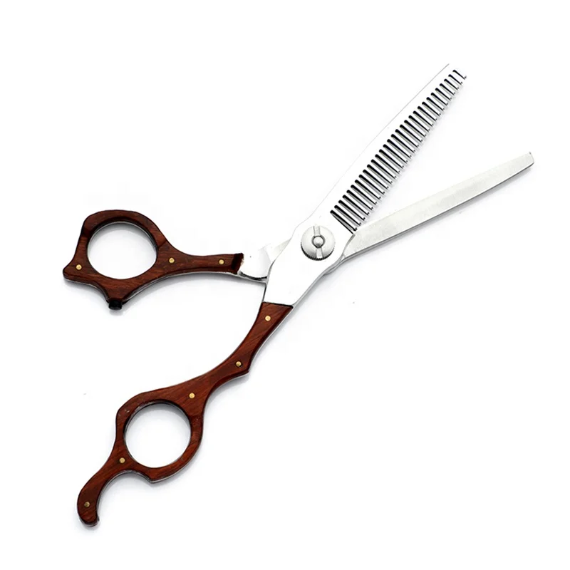 Professional Barber Scissors Set - Titanium Coated Japan VG10 Steel, Hairdressing Shears for Salon - Image 5