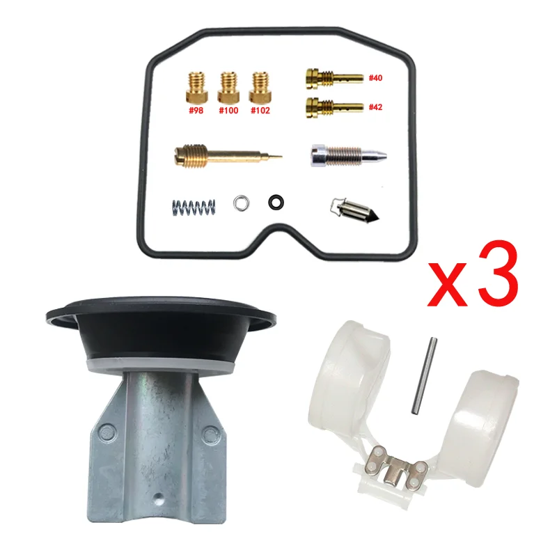 THUNDERBIRD 900 TRIPLE KEIHIN CVK36 Kit de reconstrucción de carburador T1240680 1998-2004
