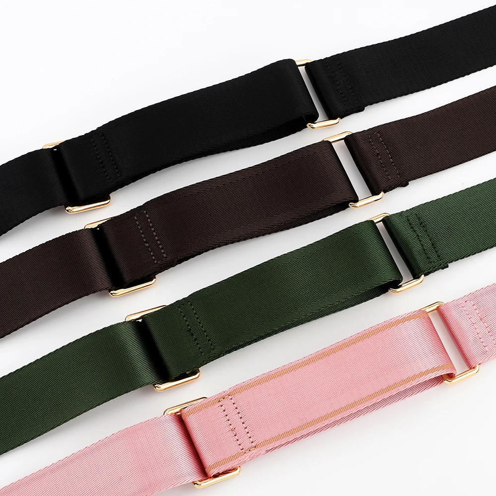 Fashion Adjustable 70-110cm Canvas Bag Strap Shoulder Strap Crossbody Strap Wide Bag Strap Bag Replacement Accessories for Women