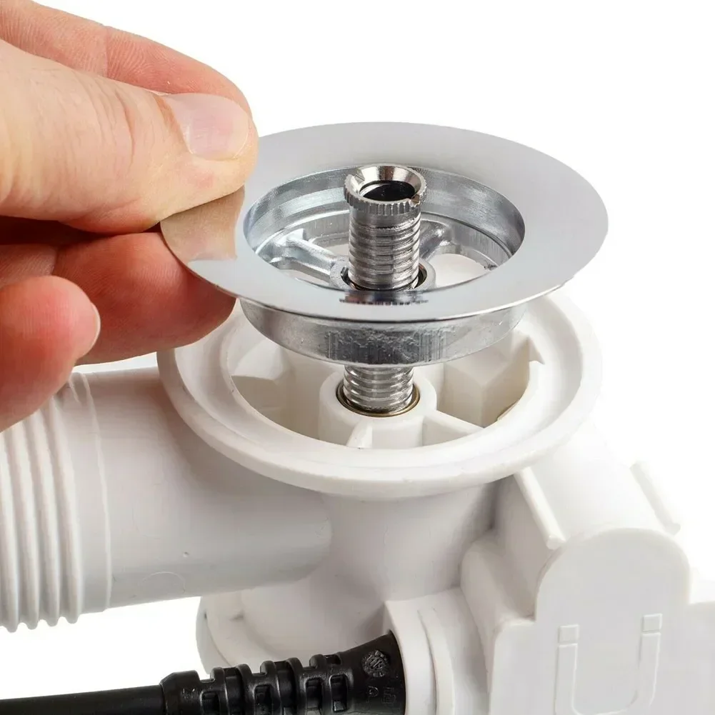 1/2/5pc 35mm /45mm Kitchen Sink Basket Strainer Waste Threaded Screw Connector Stainless Steel Kitchen Tools