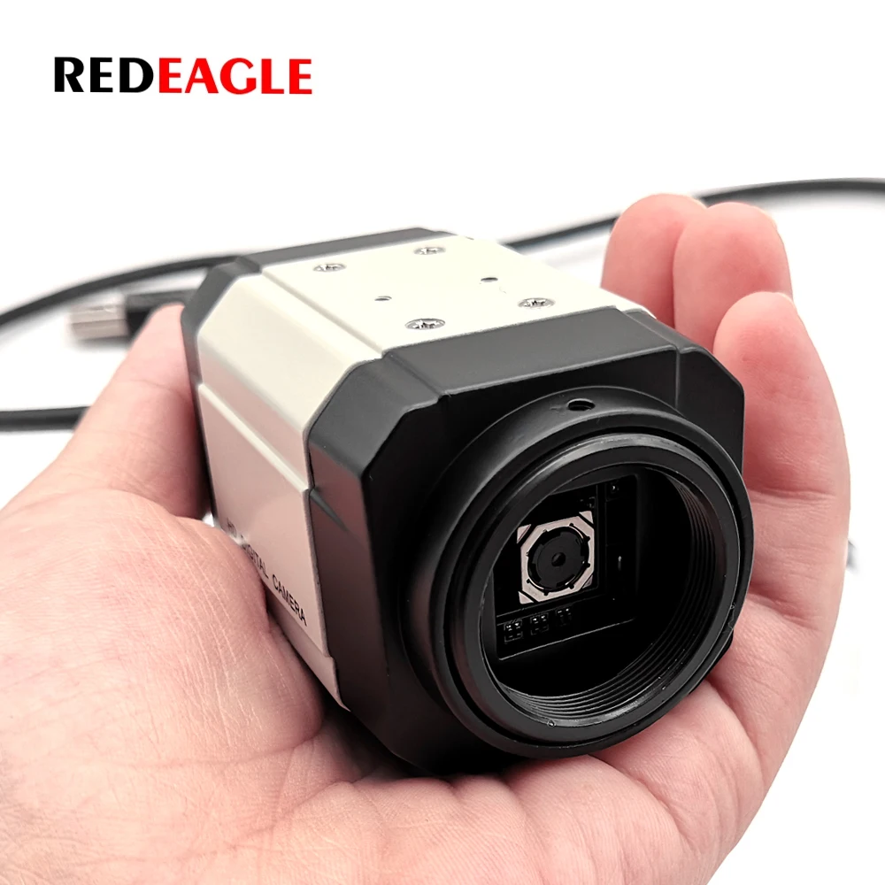 

REDEAGLE 8MP USB HD PC Webcam 4K Autofocus No Distortion Lens IMX179 Sensor OTG UVC Live Video Teaching Meeting Camera