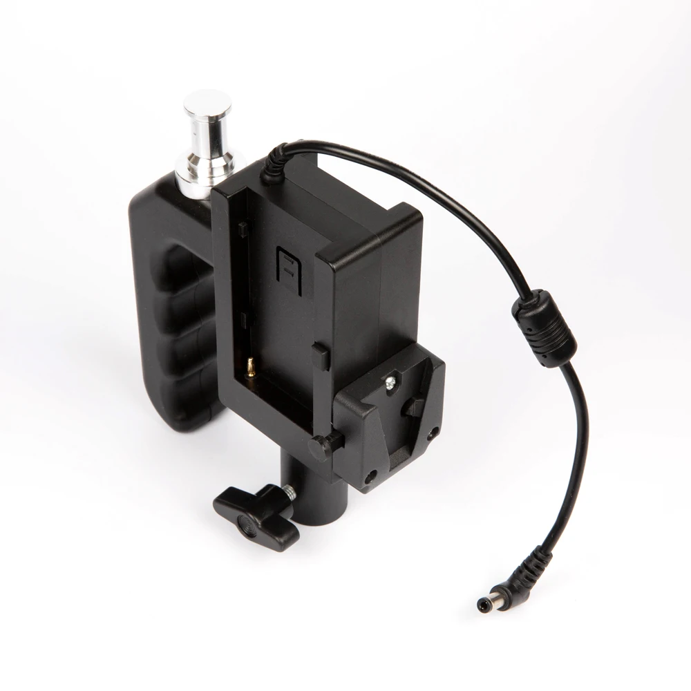 NP Series F550 F970 V-lock V-mount держатель аккумулятора с двойным входным питанием и ручкой для фотопанели