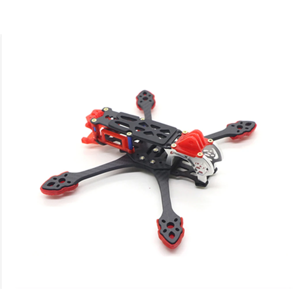 

MAK5 O3 Carbon Fiber Frame For O3 Air Unit Quadcopter Frame Kit w/ 5.5mm Arm With Naked For Hero 8 10 Action Camera Parts