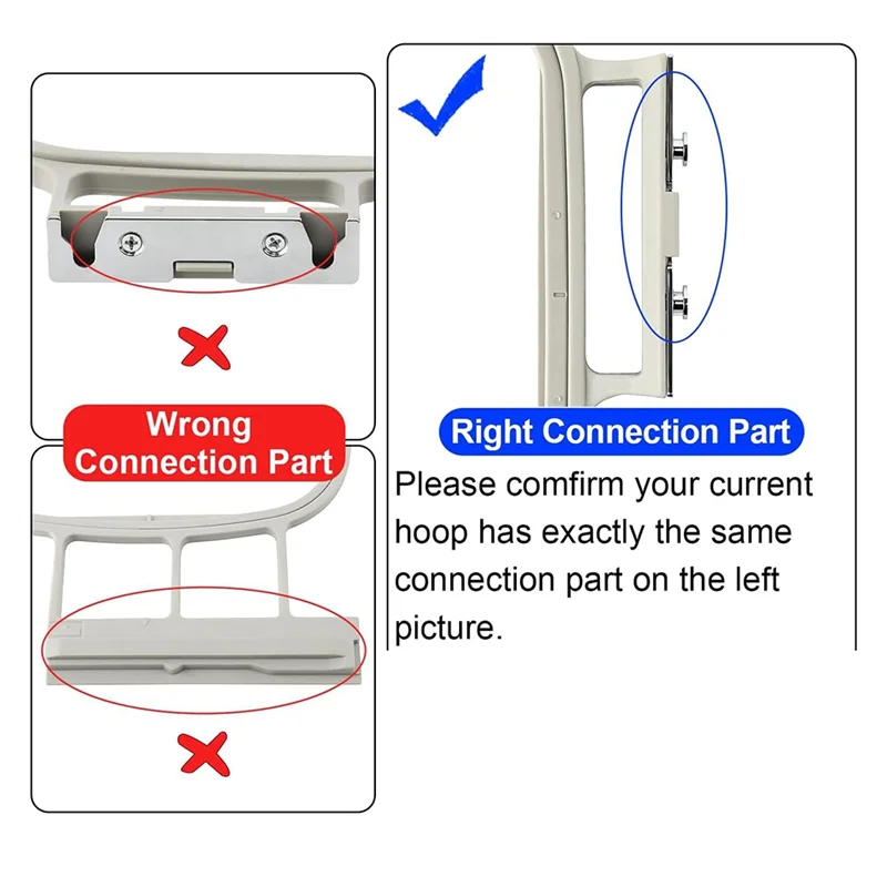 A33Z-For Brother SE600 PE550D SE700 PE535 SE400 PE525 PE540D PE500 SE625 Innovis Babylock Brother Embroidery Machine Hoop - view 2