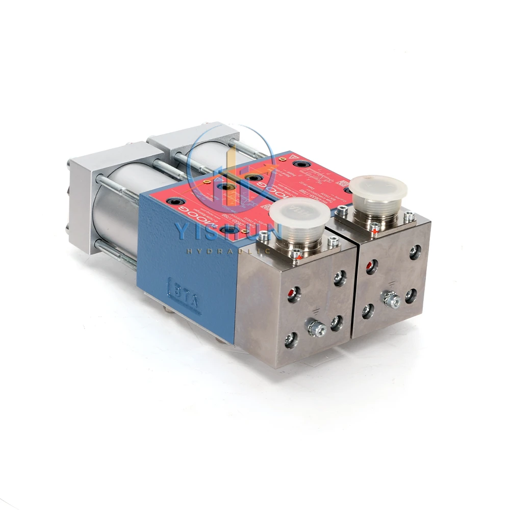 الصمامات الهيدروليكية الأصلية صمام مؤازر MOOG D633 MOOG D634