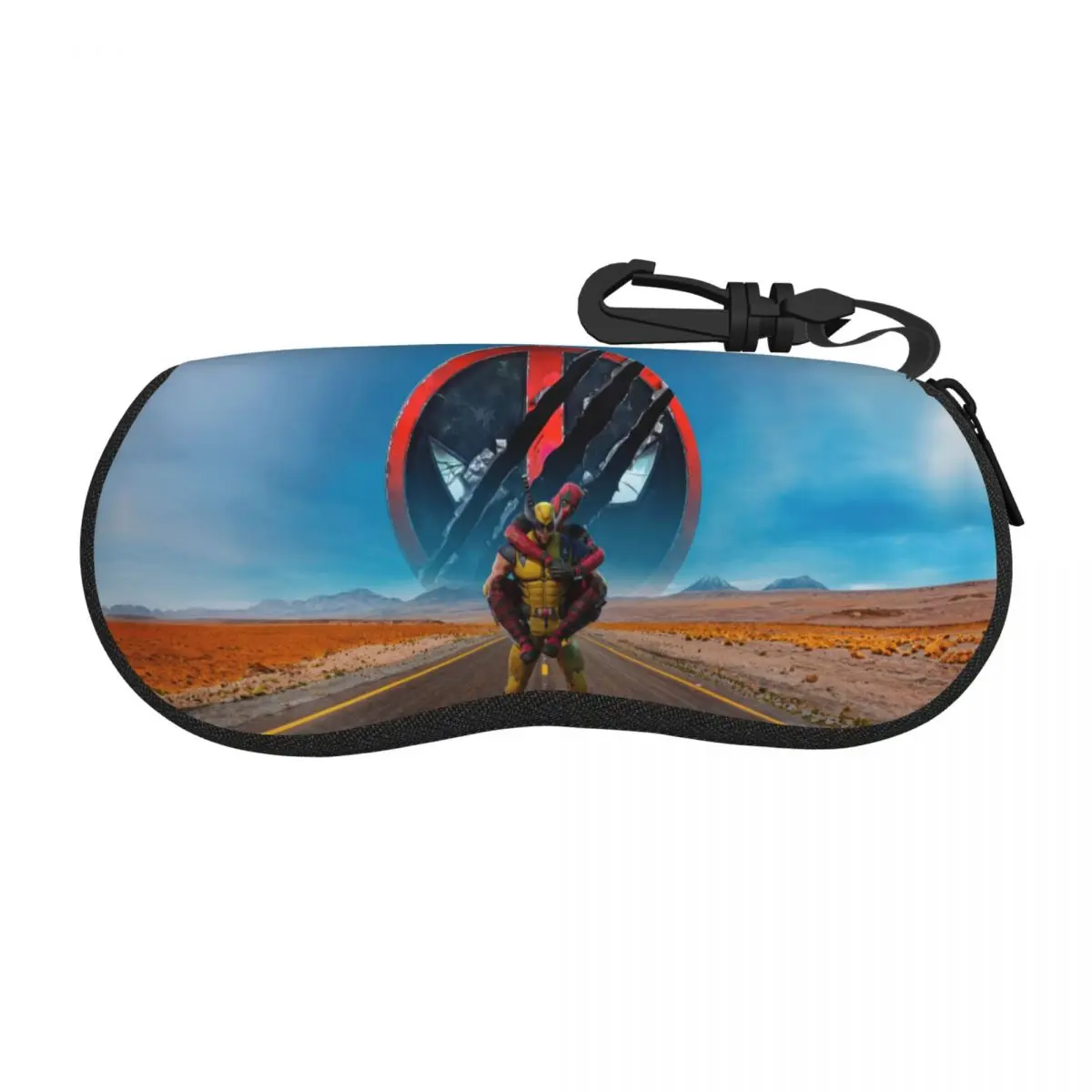 Deadpool & Wolverine Glasses Case Student Accessories Sunglasses Storage Box Ins Glasses Box