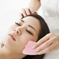 Set de Rodillo de Cuarzo Rosa y Gua Sha