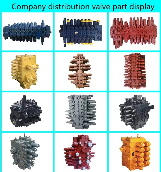 Excavator Hydraulic Main Control Valve Spare Parts PC35 PC40 PC50