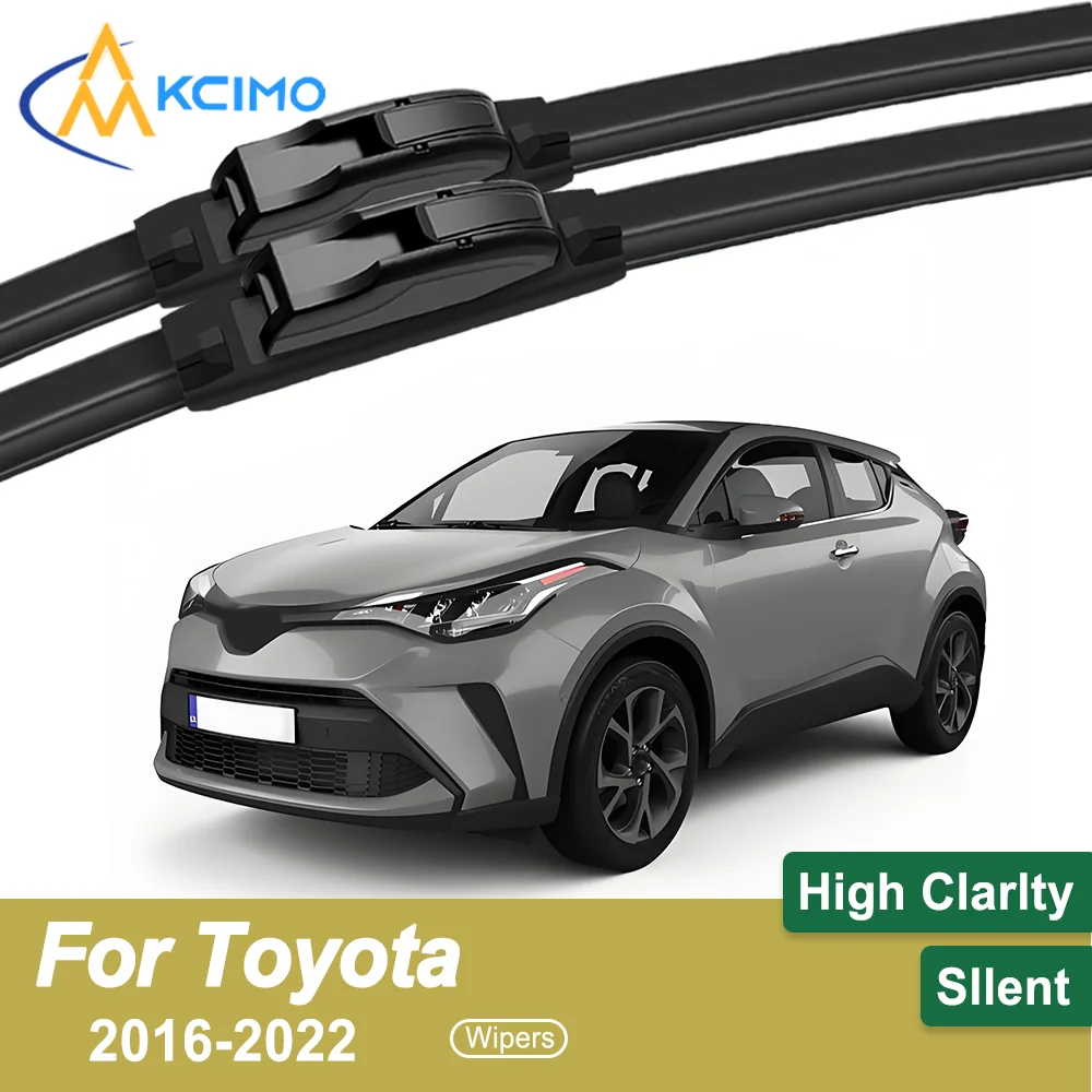 

2-Pack Superior Wiper Blades for Toyota C-HR AX10/AX50 2016-2022 All-Season Durable Quiet Wiping Uninterrupted Visibility