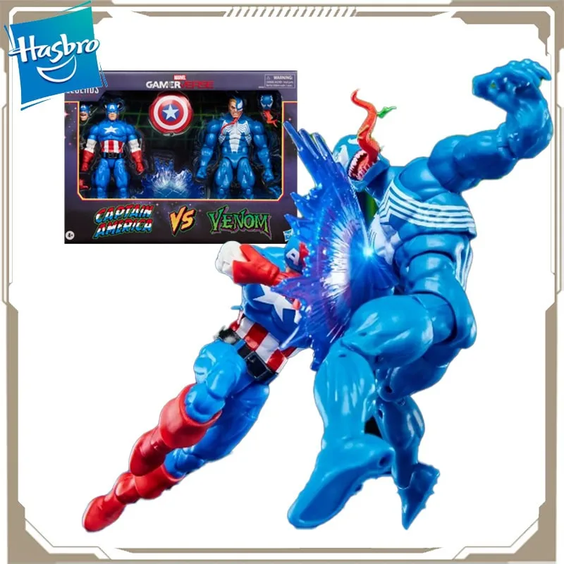 Hasbro original marvel lendas capitão américa wolverine prata guerreiro engrenagens de guerra figura de ação brinquedos para meninos meninas crianças presente