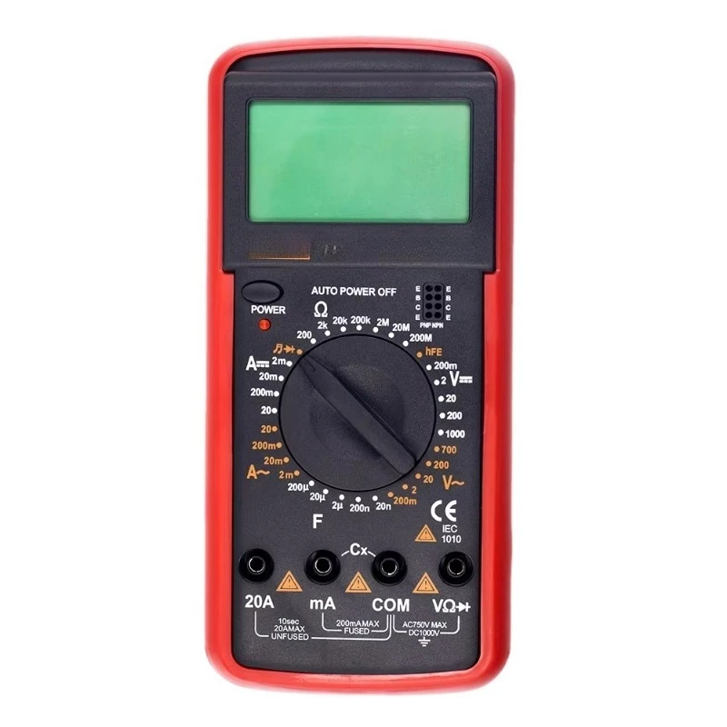 

Digital Multimeter AC/DC Transistor Tester Electrical NCV Tester Professional Analog
