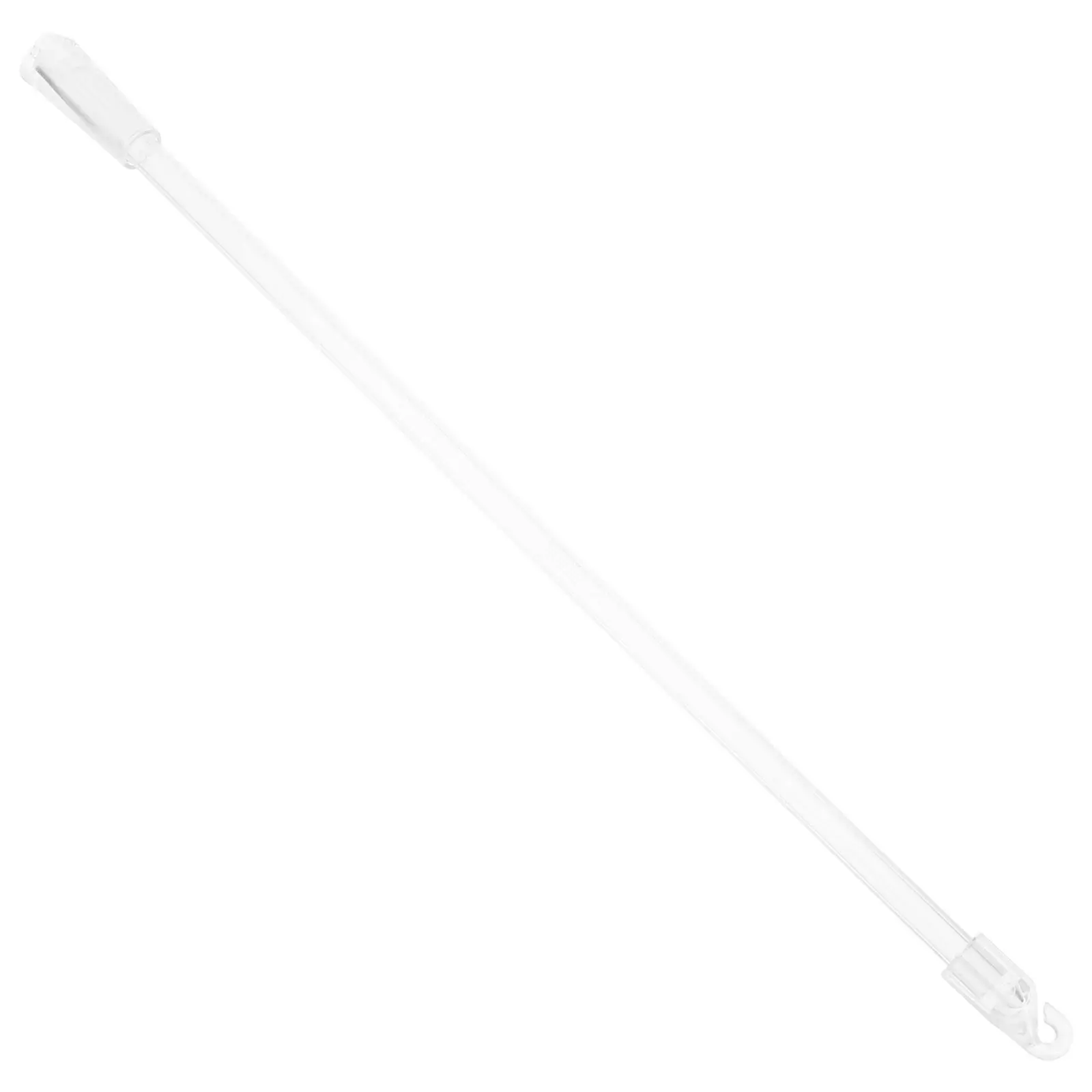 Vertical Blind Wand Clear Plastic White Opener Long Window Tilt Rod Hooks Easy Install Home Office Vertical Blinds Accessories