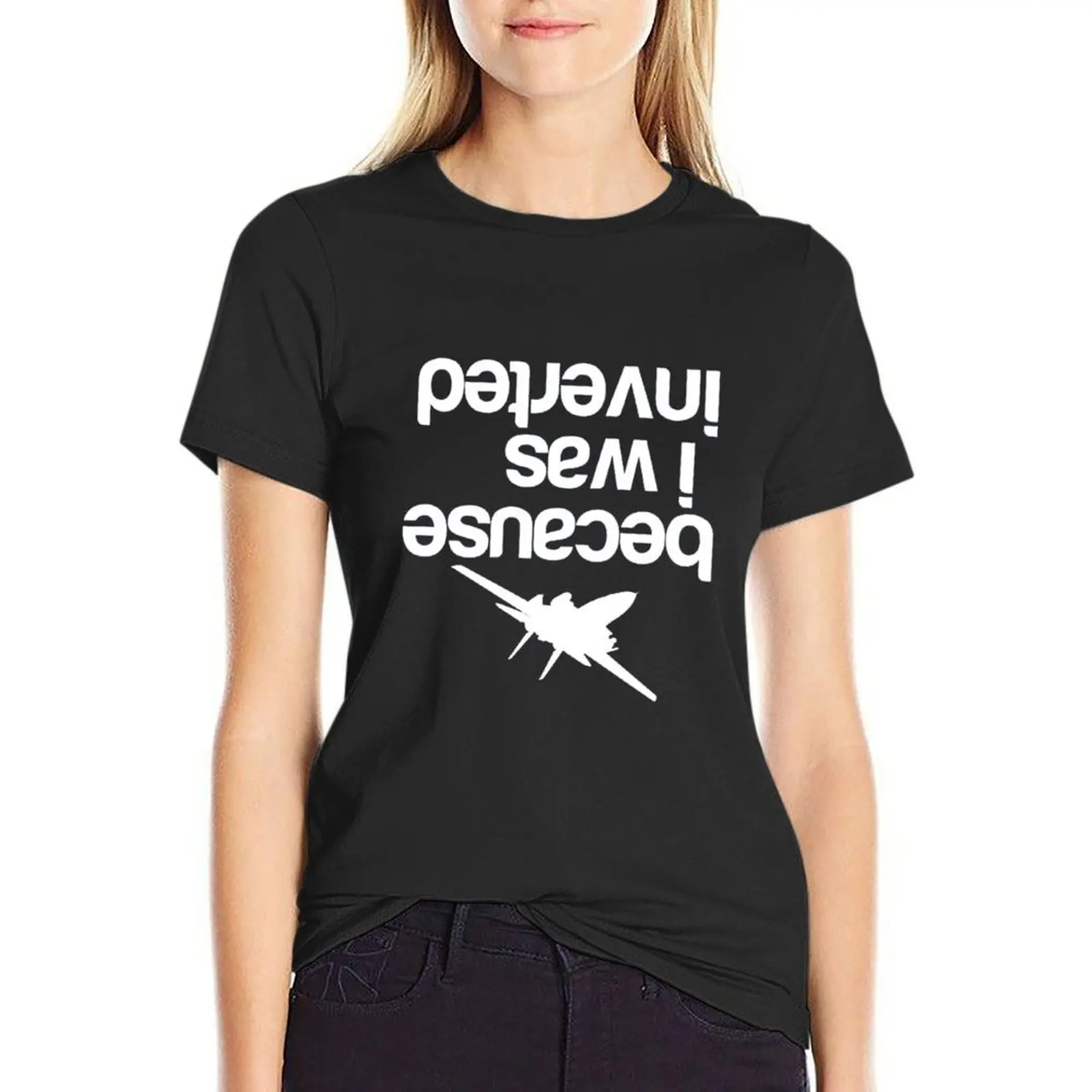 Top gun inverted T-shirt vintage clothes Blouse kawaii clothes t-shirt dress for Women graphic