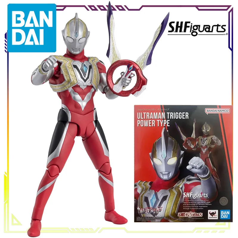 Oryginalne figurki Bandai S.H.Figuarts ULTRAMAN TRIGGER NEW GENERATION TIGA Series Kalumila/Evil Treja, figurki akcji anime, modele zabawek