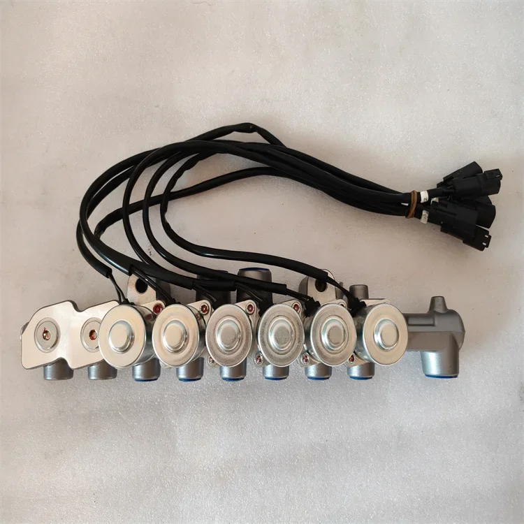 excavator spare parts 20Y-60-31211 20Y-60-31212 Solenoid Valve Assy PC200-7 PC210-7 PC270-7 excavator solenoid valve