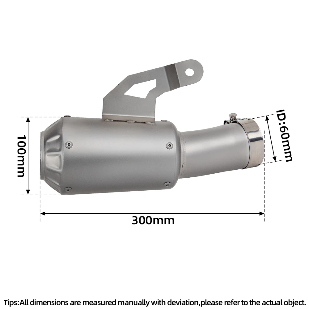 For BMW S1000RR 2019-2024 slip on Racing Line Motorcycle High Performance Exhaust Connect Original Location Escape Moto Muffler