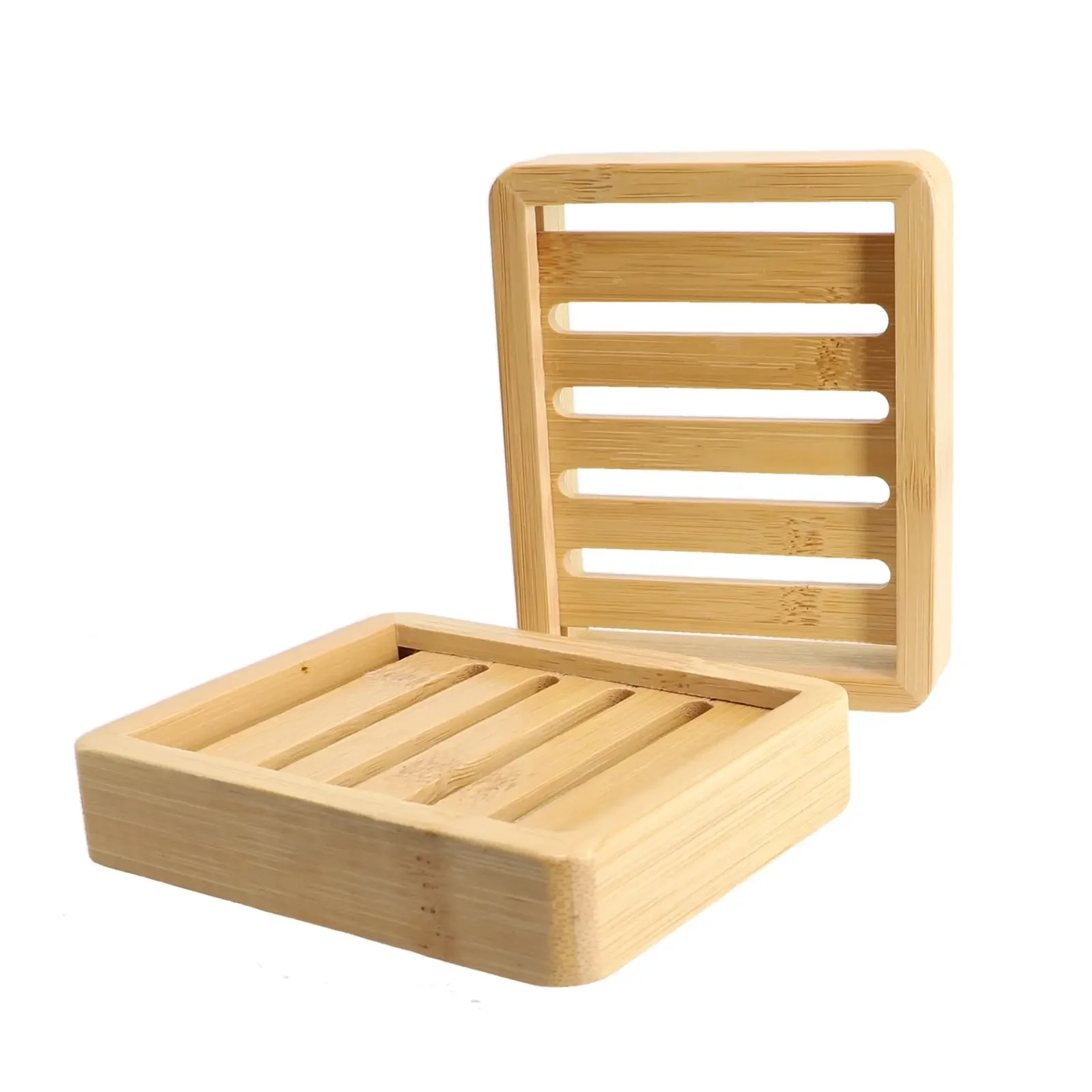 

Holder Soap Holder Wood Color 10*8.7*2.2cm Natural Wooden Plate Drain Box Storage Soap Rack High Quality Practical