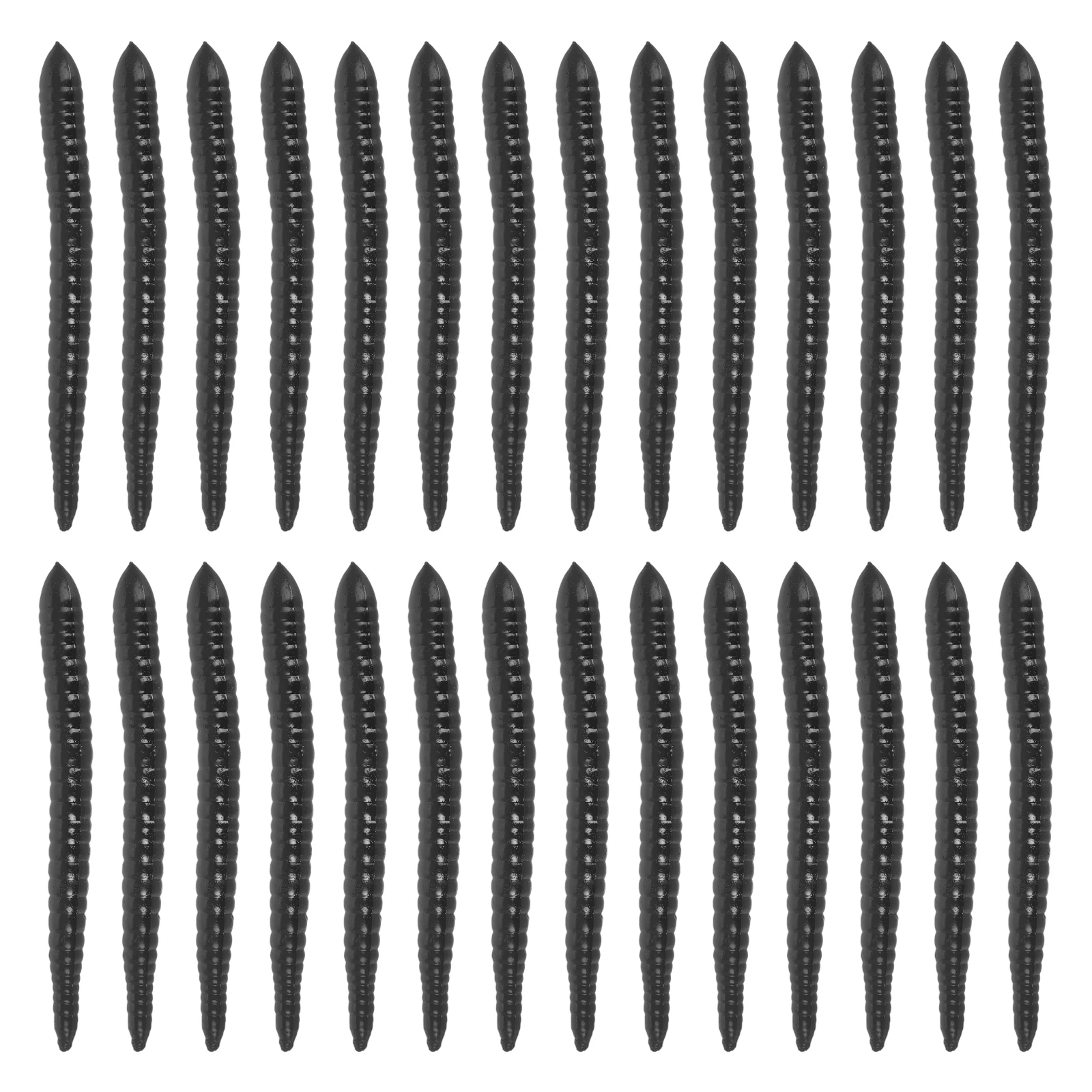 

50 Pcs Simulation Bug Props Education Insect Toy Fake Caterpillar Soft Rubber Caterpillars Kids Toys Crawling Tpr Halloween