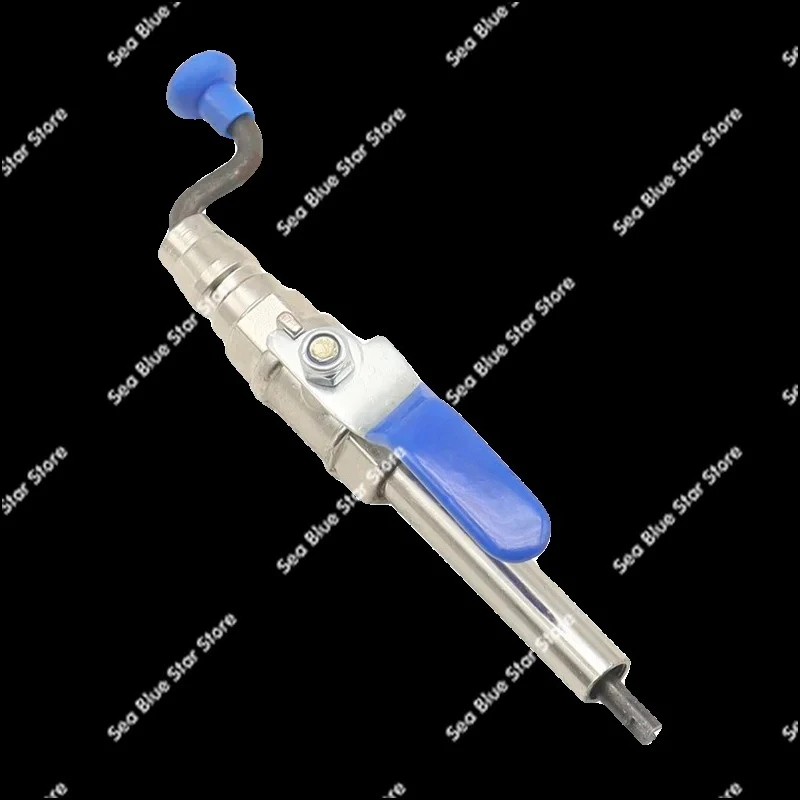 Direct charging, inflation, disassembly of valve core, portable tire repair, fast inflation rod repair