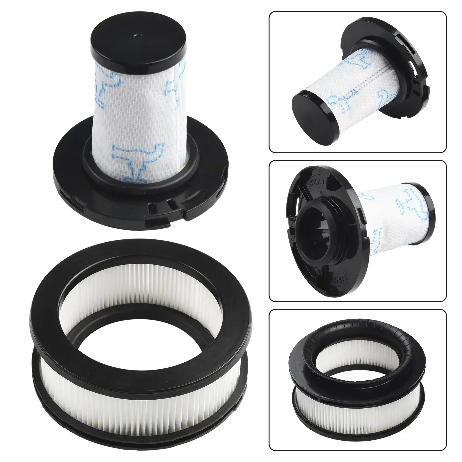 Rowenta Vacuum Cleaner Washable Filter ZR009007 ZR009008 Electric Broom FLEX 11.60/14.60 RH9877-9892WO RH9958/9959WO