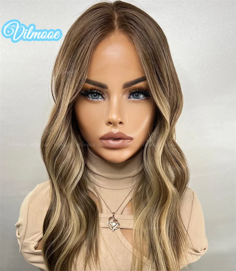 

Парик с фронтальной шнуровкой 13x6/360, с шелковым верхом 5x5, без клея, с эффектом Body Wave, из натуральных волос, коричнево-русый, предварительно проработанный, для женщин