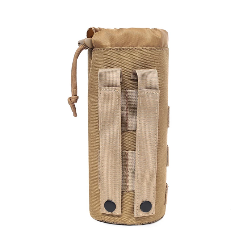 Tactique Molle bouteille d'eau sac support de pochette voyage en plein air Camping randonnée cyclisme pêche chasse bouteille d'eau bouilloire transporteur