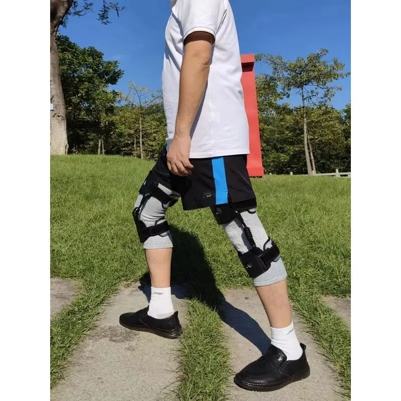 Dispositif de marche assisté pour personnes âgées avec équipement de protection des genoux en néoprène exosquelette