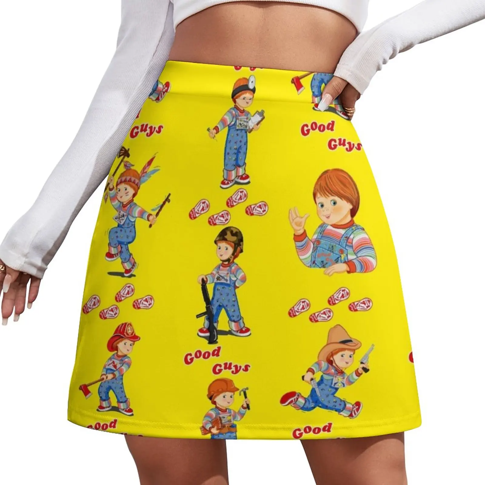 Good Guile-Child's Play-Mini jupe Chucky pour filles, jupe pour filles, vêtements validés