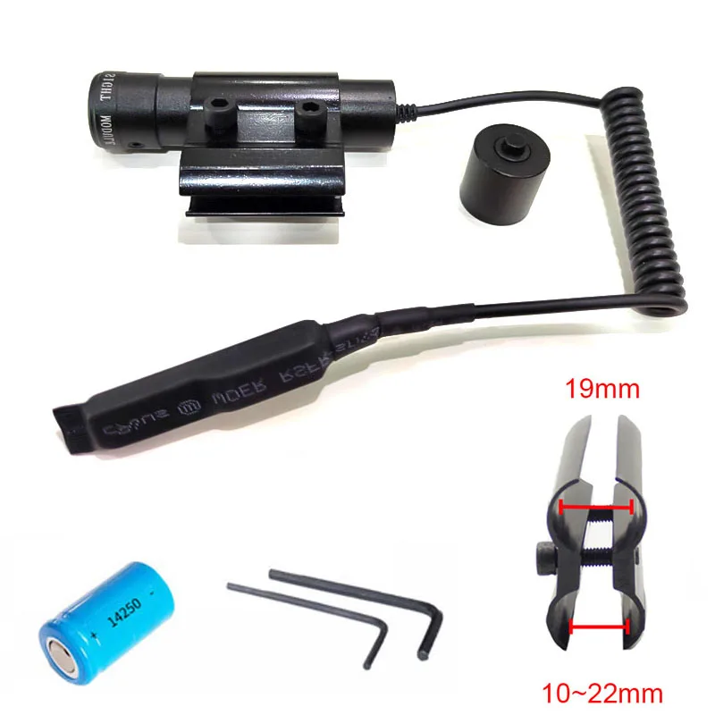 Rechargeable Red And Green Laser Sight Ar 15 Green Dot Glock Sight Rifle Parts Red Dot Sight Hunting Air Gun Parts Gun Sight