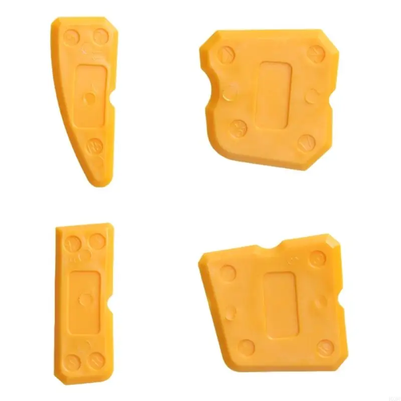 Conjunto 4 raspadores rejunte confiáveis ​​para performances duradouras Home Melhoria HX6C