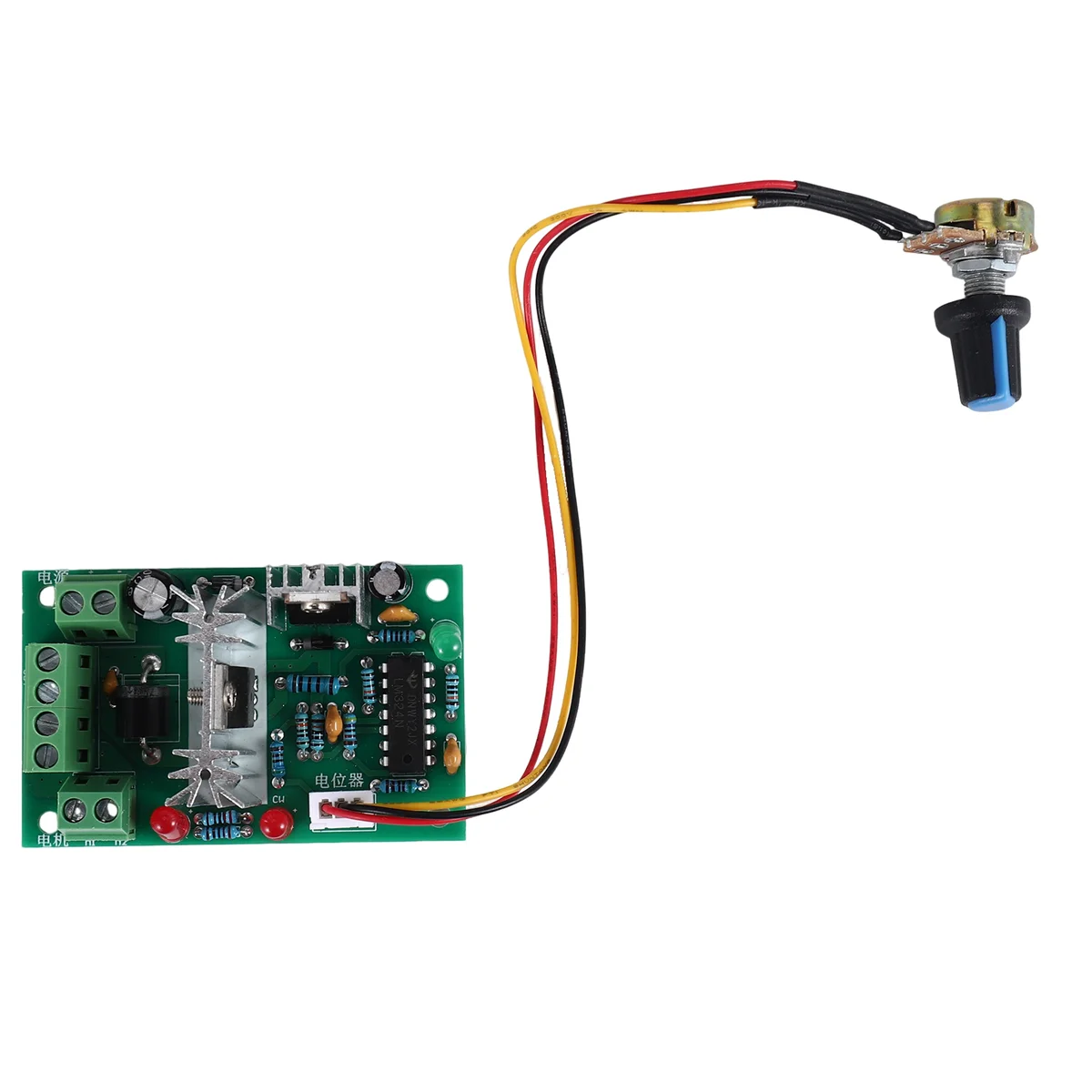 New PWM DC Motor Speed Controller Switch DC 20A Current Regulator 10-60V PWM DC Controller 150W 12V 24V 36V 48V