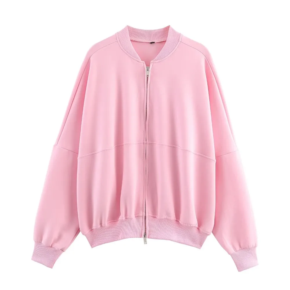 بدلة رياضية نسائية من القطن بسحاب سترة مجموعات إلى ملابس خريفية للسيدات 2025 ملابس رياضية بأكمام طويلة بدلة رياضية