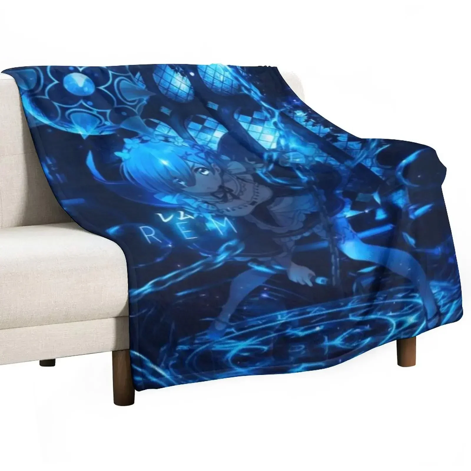 New Rem (re zero) Throw Blanket Luxury Thicken Luxury Designer Furrys blankets ands Blankets