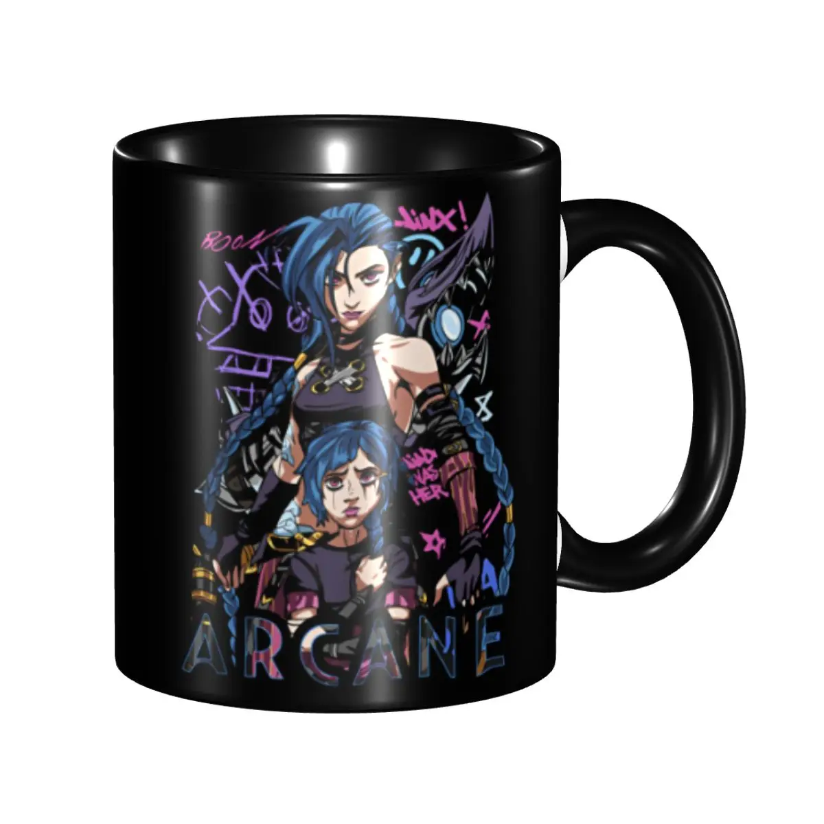 Novelty Arcane Jinx Gift For Game Lover Fans Tea Cup Room Mug