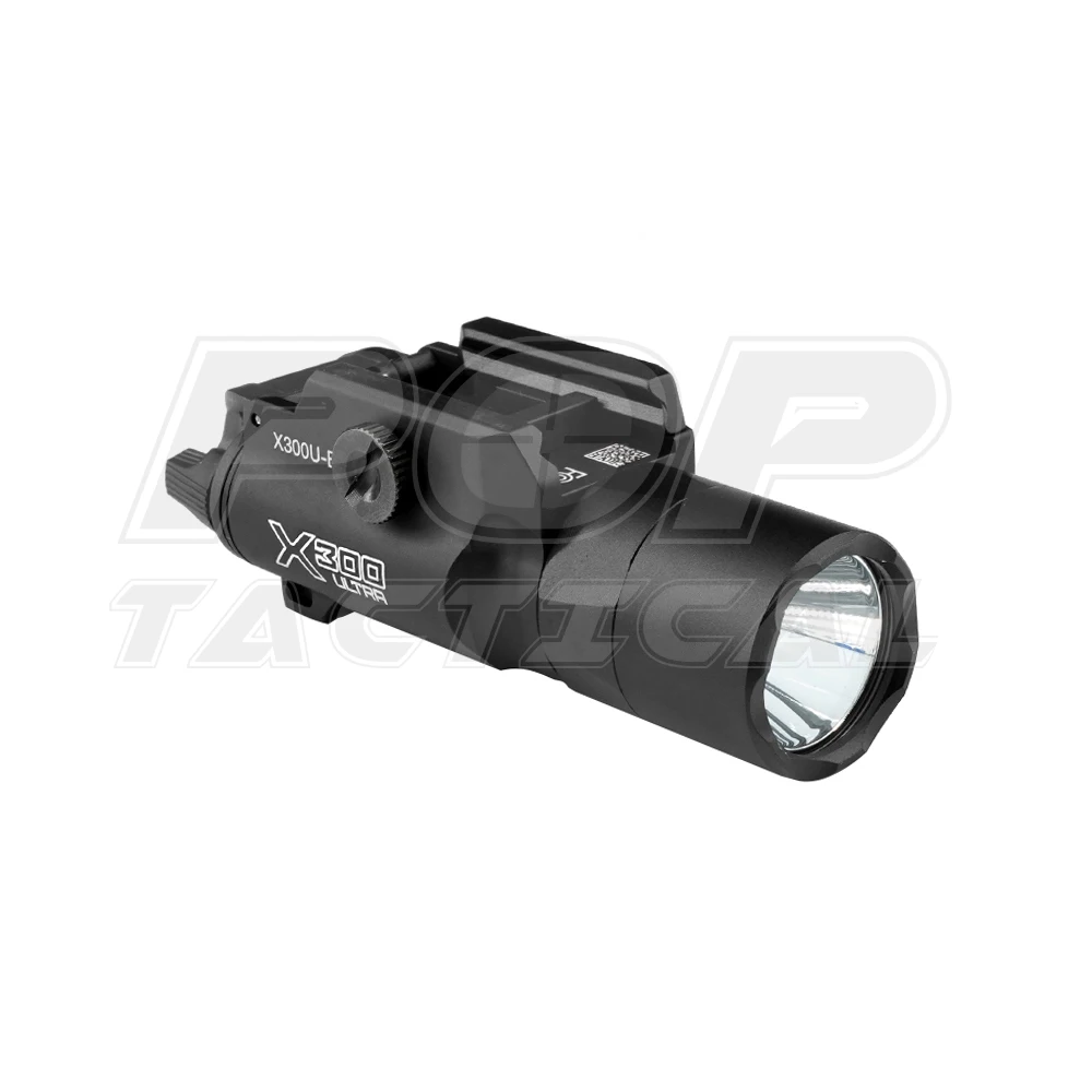 Tactical X300U-B Weapon Gun Light, Flashlight, Rifle Strobe, Hunting Flashlight Accessories, Fit 20mm Picatinny, New