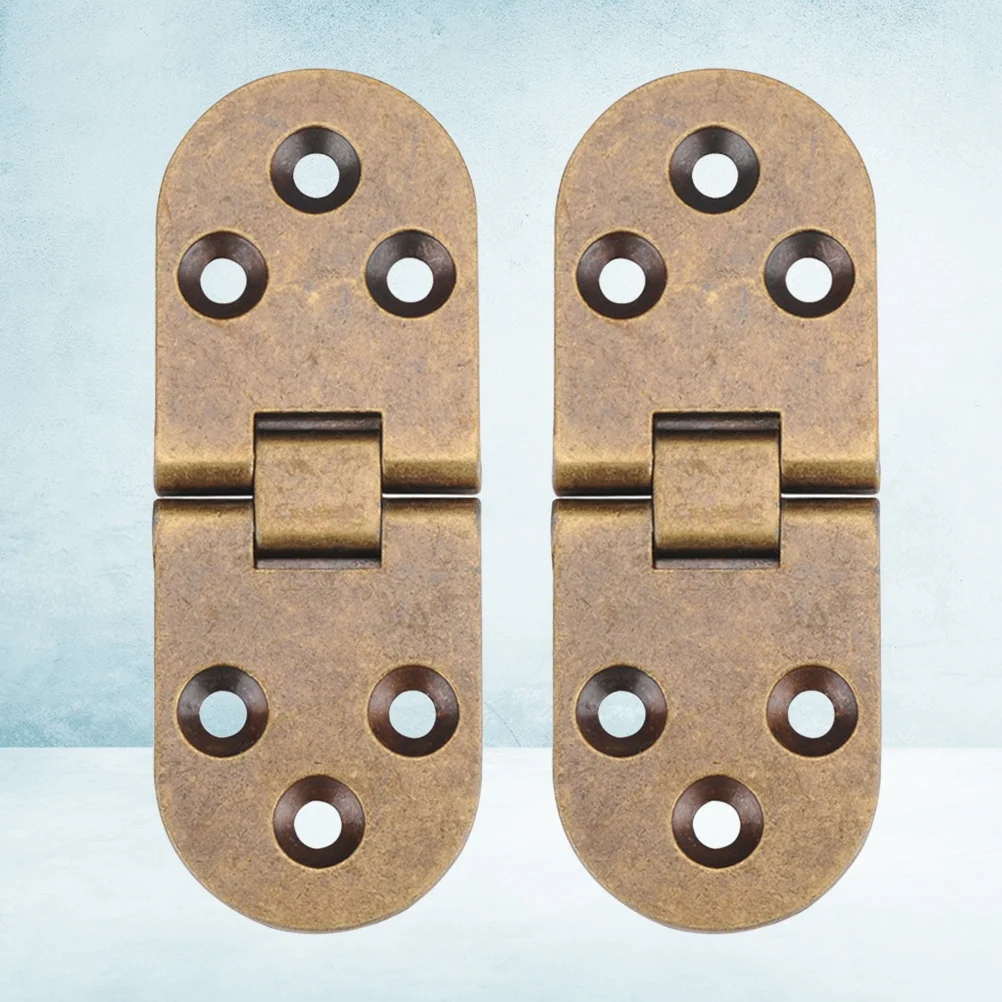 

2pcs Invisible Bronze Zinc Alloy Durable For Home Gemel Cabinet Wardrobe Furniture Home Metal Hardware Accessories