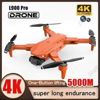 L900 PRO Brushless GPS Folding Drone 4k High Definition Aerial Photography Quadcopter Long Endurance Remote Control Aircraft Toy