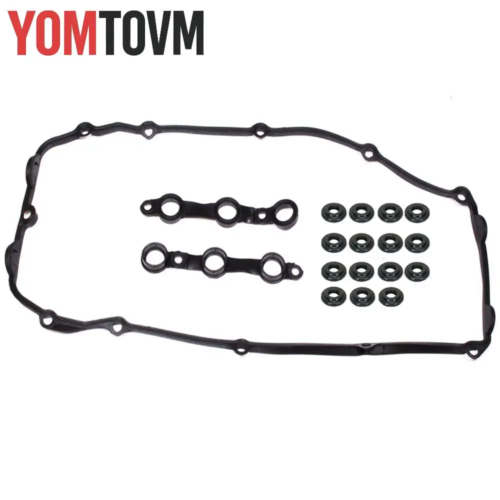 

Engine Valve Cover Gasket Set Replacement for BMW E34 E36 325i 325is 525i 11129070530 11120034106