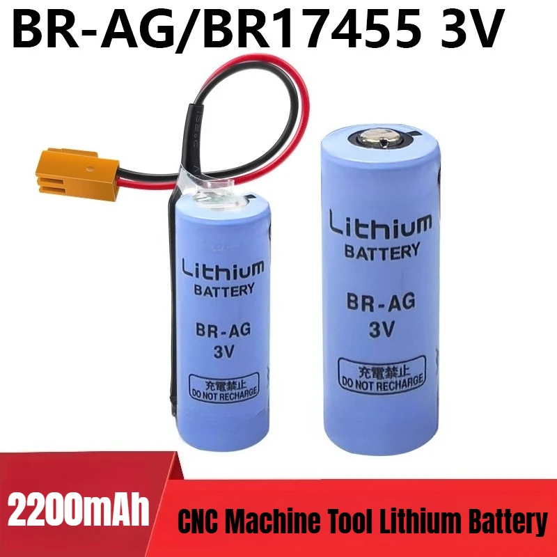 

For FANUC BR-AG BR17455 3V 2200mah CNC Machine Tool Lithium Battery