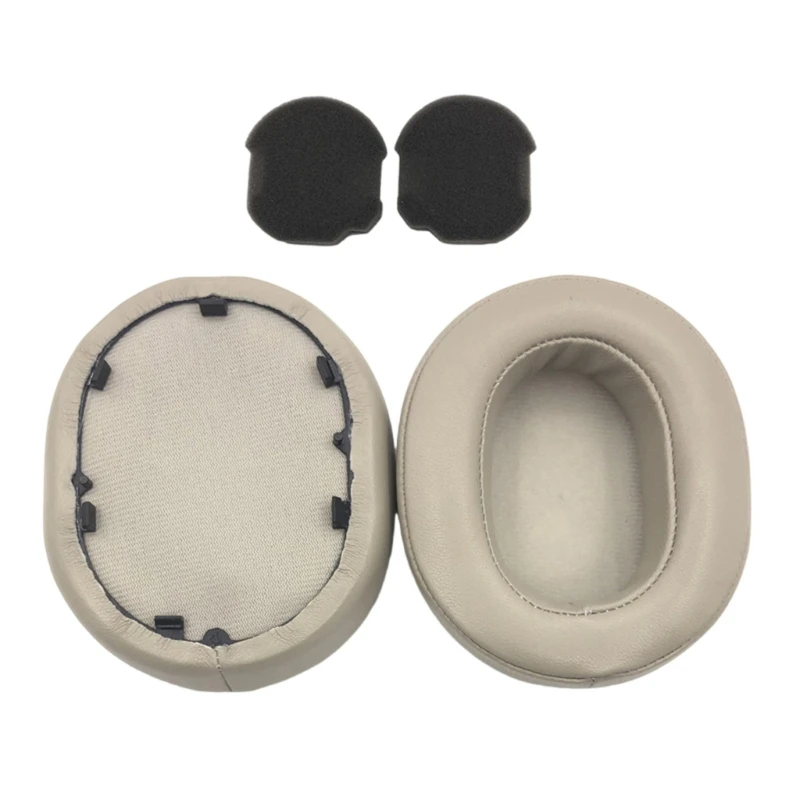 Sheepskin Ear Pad Ear Cushions Covers Replacement for WH-1000XM5 1000XM5 Gaming Headphones