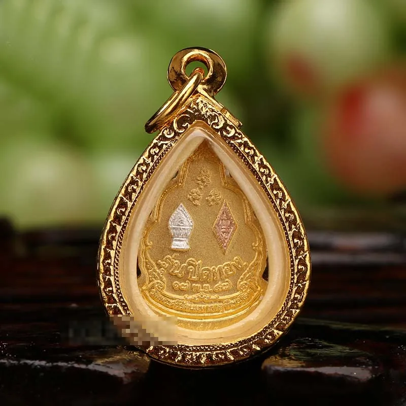 Southeast Asia Thailand Buddhist bring fortune BLESS safety Effective GOOD LUCK Success Buddha Pendant Amulet