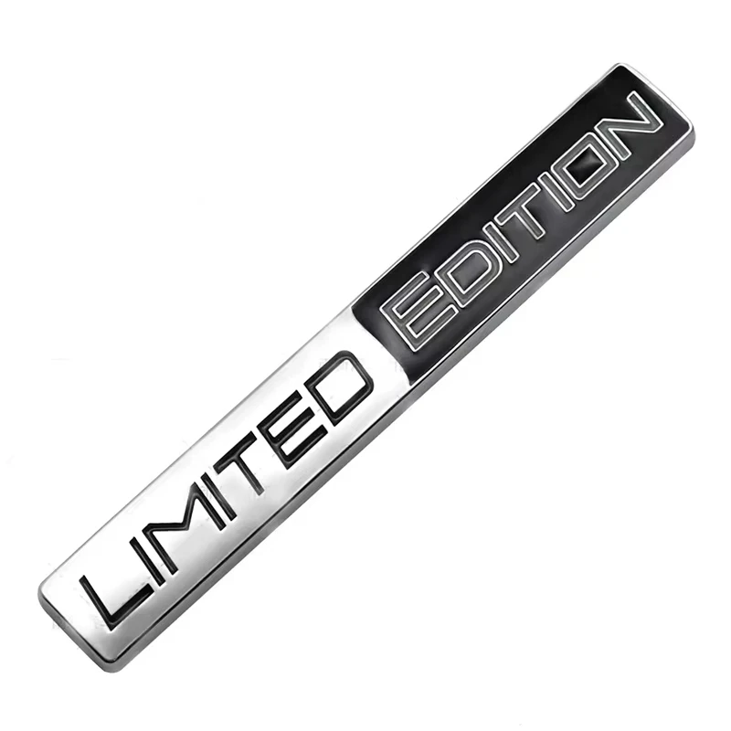 1pcs Modified standard LIMITED EDITION metal car sticker tail sticker for BMW Ford Mercedes Volkswagen Tesla Honda FIAT Mazda