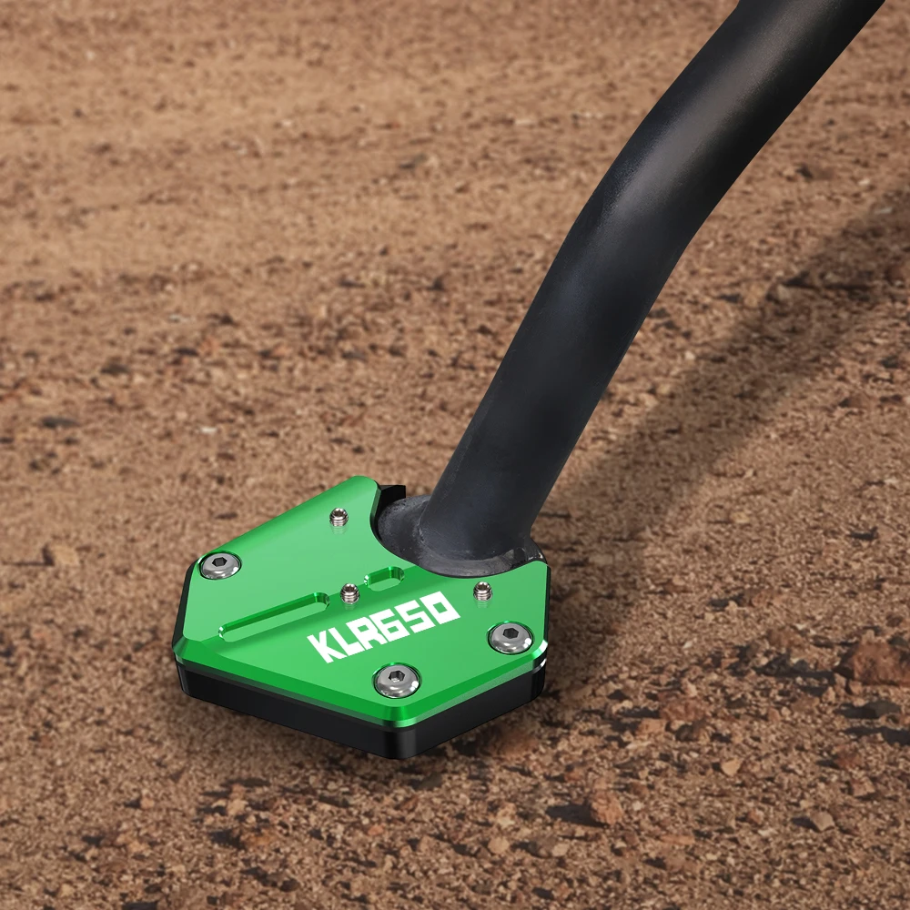 

Мотоцикл 2024 2023 2022 KLR 650, удлинитель боковой подставки для Kawasaki KLR650 2008 ~ 2025 2020 2019 2018 2017 2016