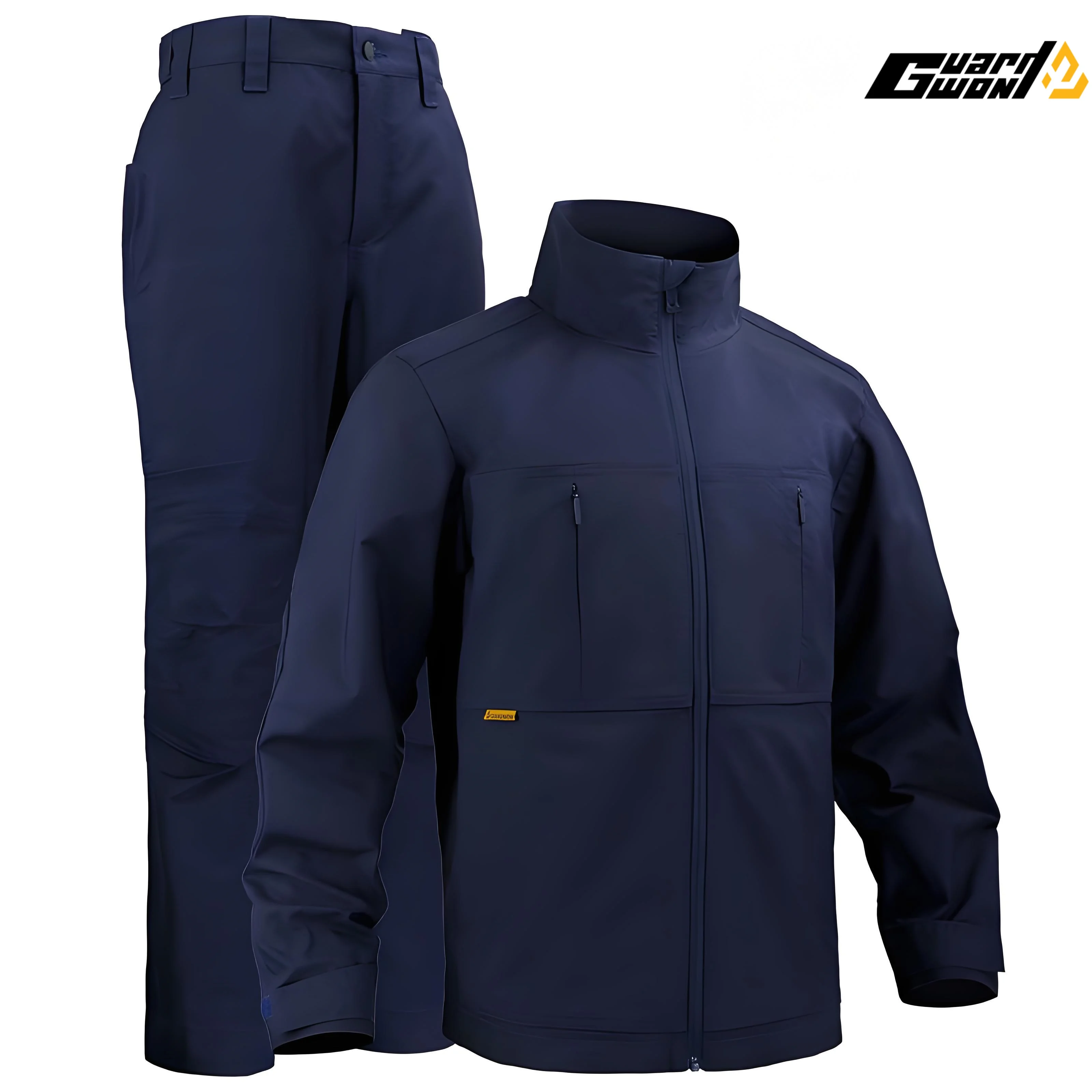 Guardwon High Quality Spring and Autumn New Coat Pants Set Wear resistant Business Casual Coat Work Clothes Work Clothes Jacket