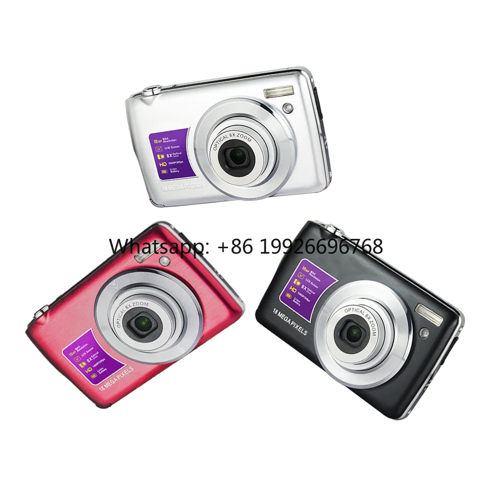 

High Quality 8X Optical Zoom Lens Hd 1080 Video Camera 48Mp High Resolution Digital Camera