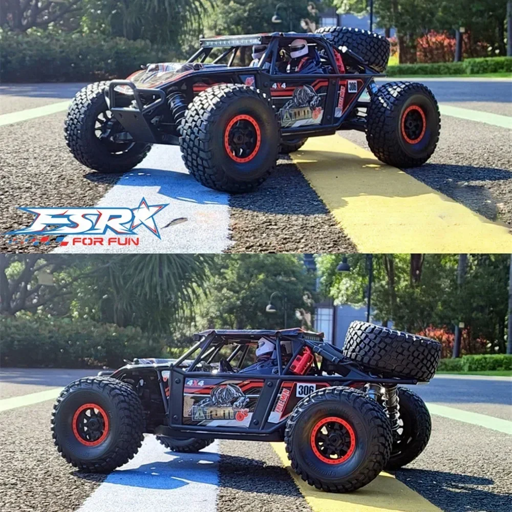 FSR Racing ATOM 6S Borstelloze 4WD RTR 1/8 RC auto's voor volwassenen Elektrische Afstandsbediening Auto Buggy RC Truck rc crawler speelgoed voor jongens