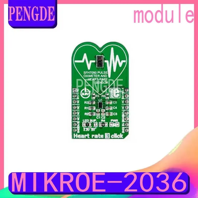 

Original stock MIKROE-2036 SFH7050, AFE4404 Heart Rate 3 click module